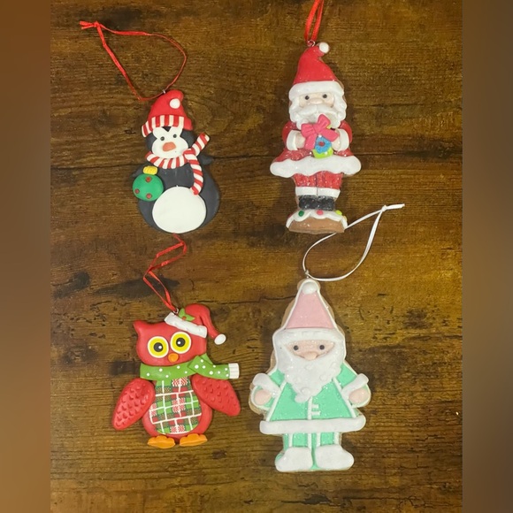 Lot of 13 polymer dough Christmas ornaments - Picture 4 of 5